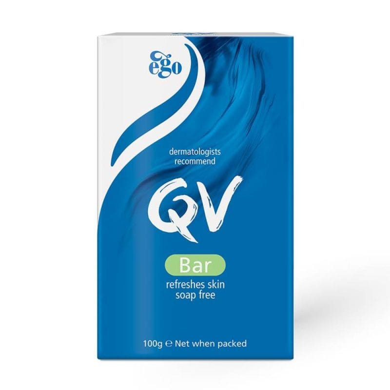 QV Cleansing Bar - soap free, fragrance free, lanolin free 100g